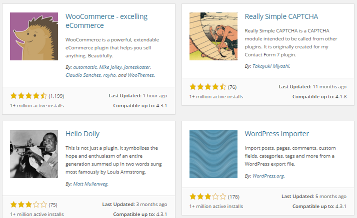 Wordpress plugins free